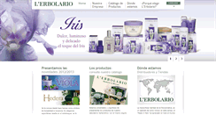 Desktop Screenshot of erbolario.es